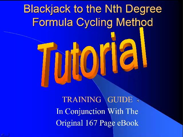 Blackjack Training Videos and eBooks